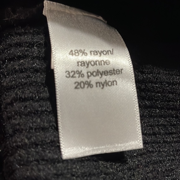 Maurice’s Cowl Neck Black Sweater - Picture 5 of 7